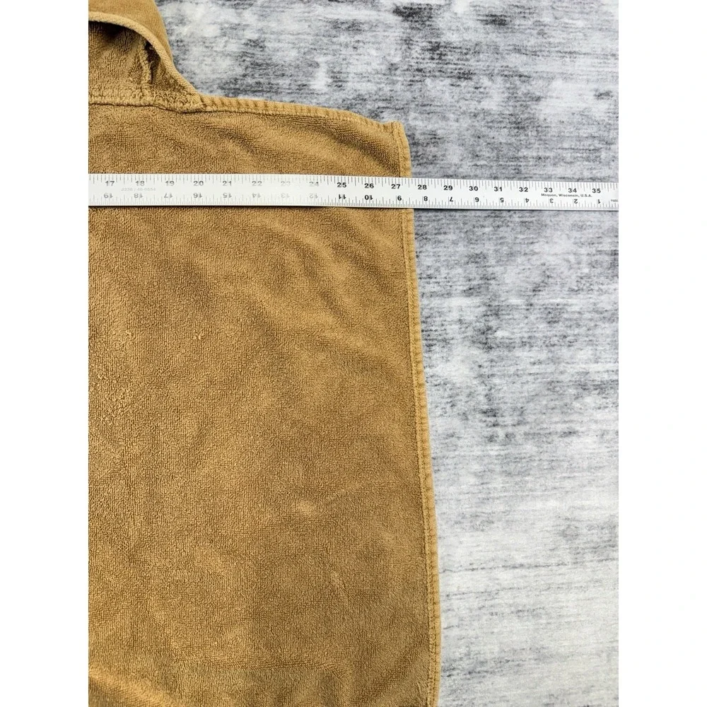 Pottery Barn Kids Bear Hooded Brown Towel Cozy